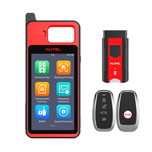 MaxiIM KM100 KM100E avec adaptateur V200, outil d'immobilisation, programmeur de clés pour voitures, lecture et écriture de puces, clonage, mise à jour à vie - Product Image 1