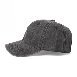 Gorra de béisbol unisex de algodón con lavado ácido estilo <span class=keywords><strong>vintage</strong></span>, desgastada, tipo golf, para hombre y mujer, con logo personalizado - Product Image 5