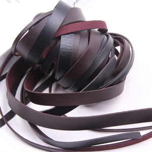 Customized PU <strong>Leather</strong> Cord Flat Suede Cord Handmade Handbag PU <strong>Strip</strong> for Bags Jewelry Bracelet Necklace Making - Product Image 2