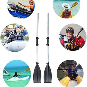 Venta al por mayor 2 pieza Barco de remos para botes inflables Combo Dual propósito para botes de <span class=keywords><strong>remo</strong></span>, balsa kayak paletas - Product Image 6