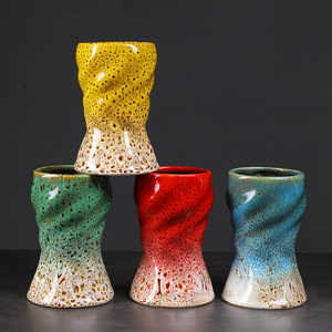 ถ้วยลาเต้เซรามิกสุดสร้างสรรค์สำหรับใช้ในครัวเรือนหม้อถ้วยน้ำชากาแฟ - Product Image 2