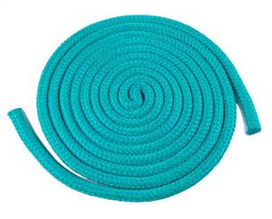 Оптовая продажа, профессиональная нейлоновая веревка для художественной гимнастики 3 м, прыжки для упражнений, фитнеса, танцев, соревнований, радужная веревка - Product Image 3