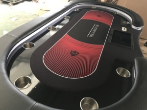 Table de poker LED pliable, table de poker LED portable, table de <span class=keywords><strong>blackjack</strong></span> pliable personnalisée pour <span class=keywords><strong>casino</strong></span> - Product Image 4