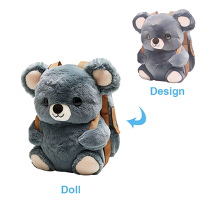 Sac à dos <span class=keywords><strong>en</strong></span> <span class=keywords><strong>peluche</strong></span> personnalisé sac de maternelle <span class=keywords><strong>en</strong></span> <span class=keywords><strong>peluche</strong></span> pour l'école animal mignon jouet <span class=keywords><strong>taupe</strong></span> pour enfants - Product Image 1