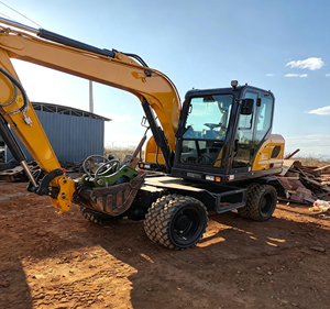 Excavadora XE85WG de Alto Rendimiento en Oferta, Máquina de Movimiento de Tierras con Ruedas, Potente y Confiable - Product Image 2