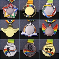 Fabricant de médailles sportives personnalisées Technique de casting pour la course à pied Natation Football Champions Medals Custom