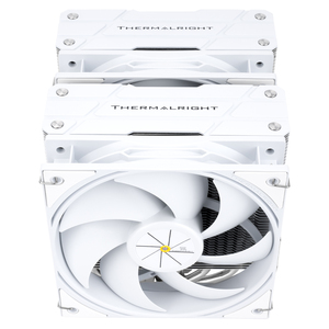 พัดลมระบายความร้อนซีพียู Thermalright PA120 V3 สีขาว ความสูง 157 มม. แบบ Dual Tower 6 Heatpipes AGHP Air Radiator Assassin 120 V3 สีขาว - Product Image 4
