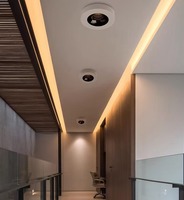 Lámpara de Techo LED de 9w, Diseño Moderno para Interiores, 110v 220v, Ultrafina, Antideslumbrante, de Superficie, para Hogar y Centros Comerciales