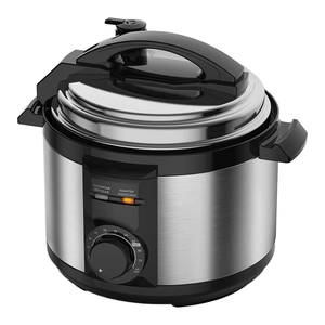 <span class=keywords><strong>Olla</strong></span> <span class=keywords><strong>a</strong></span> <span class=keywords><strong>presión</strong></span> eléctrica compacta de <span class=keywords><strong>acero</strong></span> <span class=keywords><strong>inoxidable</strong></span> de 3 <span class=keywords><strong>litros</strong></span> con control de perilla ajustable de tiempo de cocción, para uso doméstico en la cocina - Product Image 2