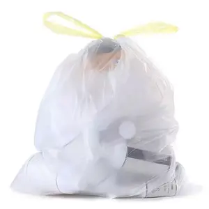 Poubelle robuste doublure entrepreneur paquet de déchets ménage mini hdpe cordon sacs poubelles