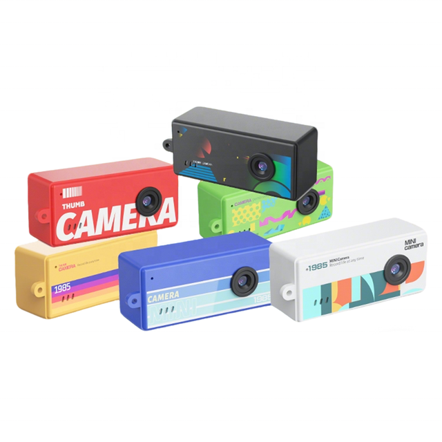 YMX X7 Tiny Portable Camera on Keyring for Children with Built in Screen for Real Time Viewing Without Phone Connection