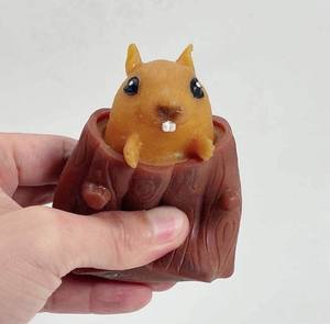 Hot Sale Soft <b>Fidget</b> Compression Squirrel Push Pop Bubble Sensory Toys <b>Pack</b> Squeezing Anti-stress - Product Image 5