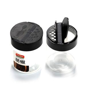 Conteneur en plastique personnalisable de qualité alimentaire pour poudres d'assaisonnement, sel et poivre, 50g, 100g, 200g, flacon vide en PET pour épices, vente en gros - Product Image 2