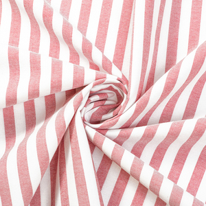 Dệt May Chất Liệu Tùy Chỉnh Giản Dị Sợi Nhuộm 100% Bông Người Đàn Ông Áo Sơ Mi Vải Sợi Nhuộm TC CVC Bông Sọc Áo Sơ Mi Vải - Product Image 2