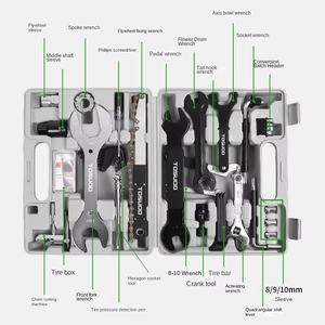 Kit d'outils de réparation de vélo TOSUOD, kit de réparation de moyeu de pédalier, kit de réparation de pneus, équipement d'<span class=keywords><strong>entretien</strong></span> pour vélo de montagne et vélo de route - Product Image 4