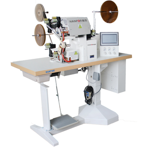 Seamless Bonding Shoes Making MACHINERY Double <strong>Side</strong> <strong>Edge</strong> <strong>Fold</strong> Over <strong>Machine</strong> <strong>Machine</strong> <strong>Supplier</strong> Hanfor - Product Image 1