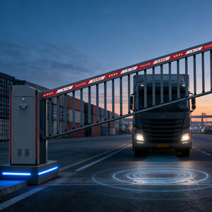 Barrière de contrôle d'accès pour véhicules sur mesure, robuste, pour les entrées d'usine. - Product Image 1