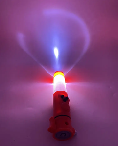 Chaud 6-en-1 <span class=keywords><strong>voiture</strong></span> sécurité d'urgence marteau LED lampe de poche outil à main <span class=keywords><strong>coupe</strong></span>-ceinture feux de circulation outil - Product Image 6