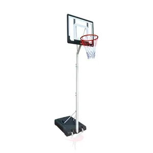 Sistema di pallacanestro portatile regolabile in altezza Pro Court tabellone da 44 pollici