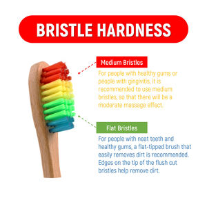 <span class=keywords><strong>Cepillo</strong></span> <span class=keywords><strong>de</strong></span> <span class=keywords><strong>dientes</strong></span> personalizado <span class=keywords><strong>con</strong></span> mango plano para niños, cerdas <span class=keywords><strong>de</strong></span> <span class=keywords><strong>aguja</strong></span> <span class=keywords><strong>de</strong></span> arcoíris, nuevo diseño OEM - Product Image 2