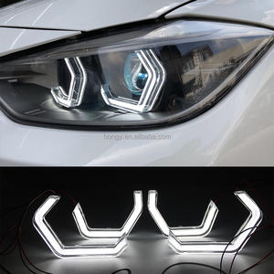 Ojos de Ángel LED RGB de 12v, Material Cristal, Diseño Icónico, para E90 E60 E46 E39 - Product Image 2