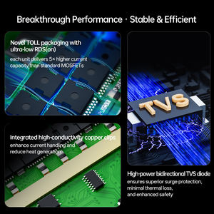 JBD 8S-20S Motor Eléctrico Inteligente BMS LiFePO4 Li-ion 9S 10S 11S 12S 13S 14S 36V 15S 16S 48V 60V 72V BMS BT UART 40Ah 50Ah 60Ah - Product Image 5