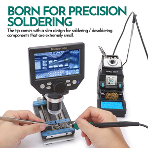 YIHUA 982-III Optional 210 115 Soldering Iron Precision Solder Station with 2 Hands Control Temperature Welding Rework W257 - Product Image 3