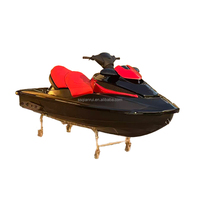 Ponton de stationnement gonflable en forme de T pour jet ski, équipement de sport nautique robuste, certifié CE, couleur personnalisée