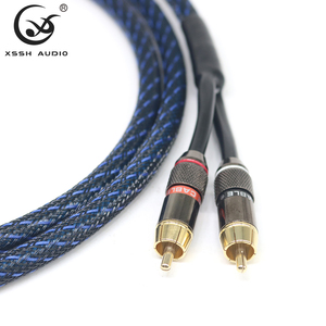 <span class=keywords><strong>สาย</strong></span>เคเบิลหูฟังแบบนุ่ม 3.5 มม. ต่อ 2RCA ยี่ห้อ YIVO XSSH คุณภาพเสียงระดับ HiFi วัสดุ OFC ชุบเงิน สำหรับ <span class=keywords><strong>DIY</strong></span> <span class=keywords><strong>สาย</strong></span>หูฟัง 2 แกน - Product Image 3