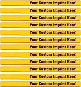 Customizable 176mm Flat HB Wood <strong>Pencils</strong> Personalized Promotion Carpenter Construction <strong>Pencil</strong> Square <strong>Pencil</strong> Customizable Features - Product Image 5
