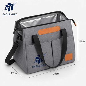 Portable Reusable Insulated Lunch Bag Leak-Proof <b>Refrigerated</b> Food Carrier Ideal for Kids and Women for School and Work - Product Image 3