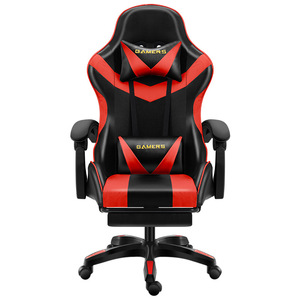Gaming <b>Chair</b> D930 PU Leather Swivel Reclining Adjustable Height For Home Office <b>Study</b> Room - Product Image 5