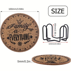 Collection de 12 <span class=keywords><strong>sous</strong></span>-verres à motifs humoristiques, avec support inclus. Ces <span class=keywords><strong>sous</strong></span>-verres sont parfaits - Product Image 4