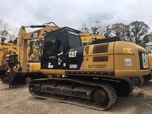 Excavatrice hydraulique d'occasion Cat 326D2, jaune, sur chenilles, avec moteur, 26000 kg - Product Image 2