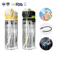 Botol Air Semprot Tritan 800ml 27oz Custom Print untuk Piknik Perusahaan, Aktivitas Korporat, dan Olahraga