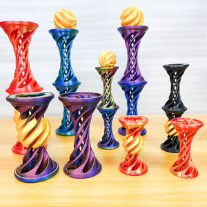 Nouveau jouet anti-stress en forme de cône spiralé à traversage, cône <span class=keywords><strong>impossible</strong></span>, décoration de bureau, cadeau, mini cône spiralé imprimé en 3D, jouet de bureau anti-stress - Product Image 3