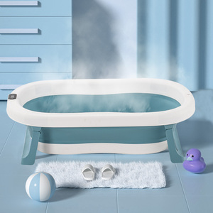 Bañeras portátiles plegables <span class=keywords><strong>de</strong></span> plástico <span class=keywords><strong>para</strong></span> bebés, superventas - Product Image 2