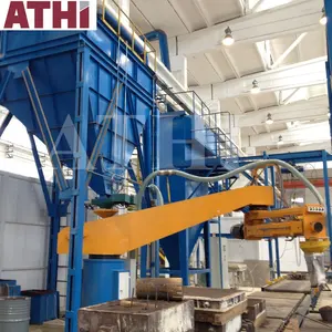 Cast Steel Foundry Continuous Resin Sand Mixer Mixing Machine for PEP-SET Resin Sand Molding Line