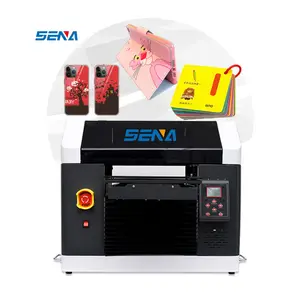 Full Automatic Multifunction Mini Digital 3045 Small A3 Size UV Inkjet Flatbed Printer with Leather PVC Tiles Wood Phone Case