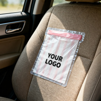 Poubelle de voiture pliable en tissu Oxford imperméable avec logo personnalisé, sac à déchets portable pour voiture, cadeau promotionnel, sac de rangement pour voiture, vente en gros