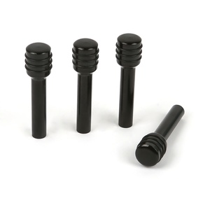 Pino de Trava de Porta de Carro Antifurto Padrão Estilo Esportivo Cabeça Chata Universal em Liga de Alumínio Anodizado Acessórios de Interior Levantador de Porta - Product Image 2