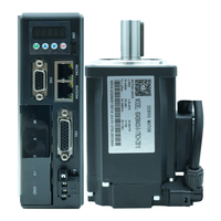 Moteur servo DC MCAC825-23B-EC+60ASM400-5-17BCH-DB15 11A 400W et driver servo pour machines de moulage par injection