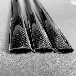 50mm 40mm 30mm 20mm 10mm 5mm <span class=keywords><strong>Tube</strong></span> en fibre de carbone 3k <span class=keywords><strong>Tube</strong></span> aérodynamique ovale en fibre de carbone - Product Image 5