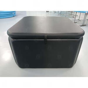Piscine carrée gonflable d'extérieur pour 4 personnes, idéale pour les jeux aquatiques dans la cour, baignoire <span class=keywords><strong>de</strong></span> luxe pour usage extérieur - Product Image 2