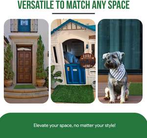 Césped <span class=keywords><strong>Artificial</strong></span> Resistente y Duradero para Perros, Uso Interior/Exterior, Cuchillas Suaves, Antideslizante, Fácil de Limpiar y Enjuagar, 295" X - Product Image 5