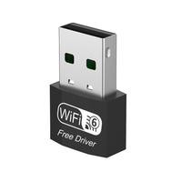 WIFI6 tarjeta de red inalámbrica sin controlador tarjeta de red USB computadora de escritorio AX300 receptor WiFi inalámbrico 802.11ax