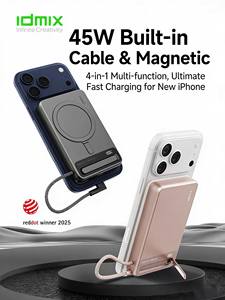 Batería Externa de Carga Rápida de 45W y 10000mAh con Cable Integrado para iPhone Serie 16/17, Paquete de Batería Portátil - Product Image 2