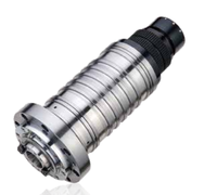 Broche motorisée B40 BT40 pour machine de fraisage CNC, changement de outil mécanique, 10000 tr/min/8000 tr/min, Ø ext. 150 mm, moteur et roulement