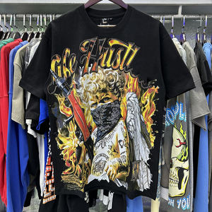 New Arrival <strong>LIFES</strong> Men's <strong>Shirts</strong> HUSTLERES Top Quality Heavyweight 100% Cotton Y2K Streetwear Graphic Oversized <strong>T</strong>-<strong>Shirts</strong> for Men - Product Image 2