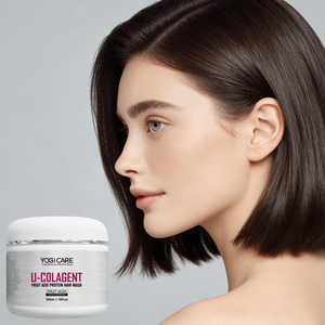 YOGI CARE 100% Collagène Acide Fruité Biologique Soin Nourrissant pour Cheveux Masque Réparateur Capillaire Producteur - Product Image 1
